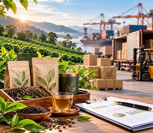 Tea export professionals